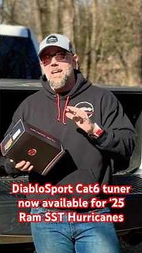DiabloSport CAT6 tuner just released for the Hurricane! Testing to come on my 25 Ram SST!