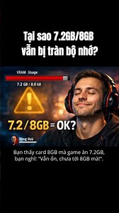 The VRAM hoax: Why does 7.2GB/8GB still result in memory overflow?
