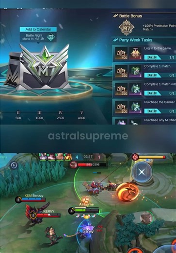 M7 Event Explained part 1 #MLBB #MLBBFriendFest #MLBBxSpongeBob #MLBBSORA #fypシ゚viral