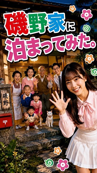 Spending a day at the Sazae-san house was the best experience ever.