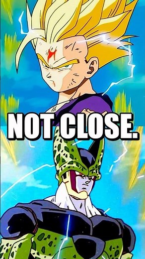SSJ2 Gohan (MAX) VS Cell is NOT Close.