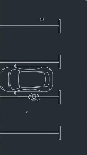 Free Modern Parking Layout (DWG) #siteplan #parkingdesign #cadblocks