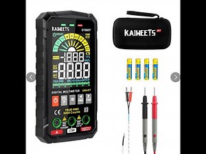 Kaiweets ST600Y Digital Smart Multimeter 6000 Counts True-RMS review