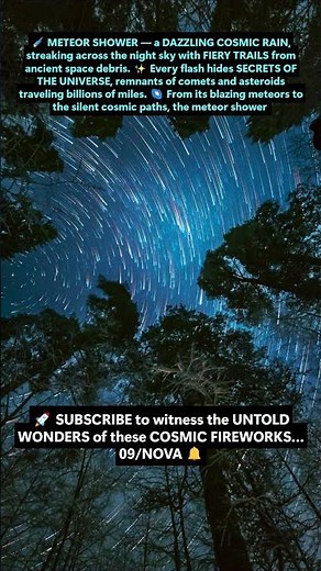 Meteor Shower 🌠 | Explore Secrets of Cosmic Fireworks & Space Debris