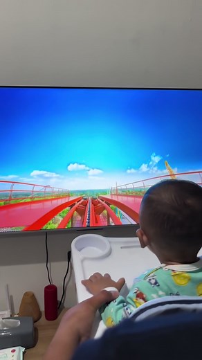 roller coaster homemade 👶🏻 #baby