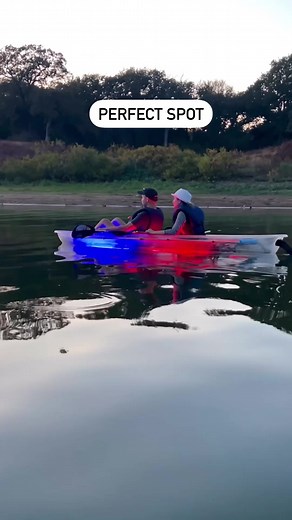5.5K views · 42 reactions | Our friends in Grapevine, TX found the perfect spot to watch the sunset  | Get Up And Go Kayaking | Facebook