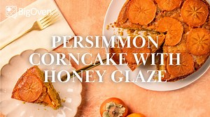 Persimmons don't get the love they deserve. These tender, versatile fruits hold up beautifully when baked, and make the perfect topping for an upside down cake. Pair it with a sweet and sticky honey glaze, and you've got the ideal cake for your next brunch, pot luck, or day that ends in "y". Get the full recipe and ingredient list at: https://www.bigoven.com/recipe/persimmon-corncake-with-honey-glaze/3062446 | BigOven | Facebook