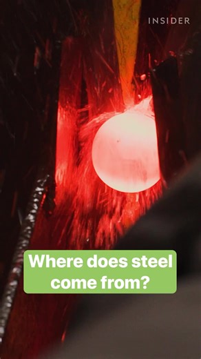 41K views · 539 reactions | Did you know steel is one of the most recycled materials on Earth, outperforming plastic, glass, and copper? #manufacturing #steel #materials | Insider Science | Facebook