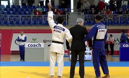 Video: Henry Borges le ganó al número 1 del mundo y fue bronce en el Gran Prix de Heidelberg