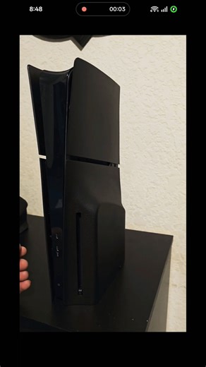 PS5 Slim in "BLACK" hard shell from ebay #ps5 #sony #ps5slim #console #ebay #tech #videogames