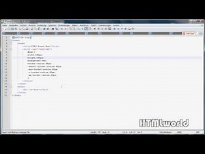 CSS3 Tutorial: kreisförmigen DIV-Container erstellen | border-radius | deutsch