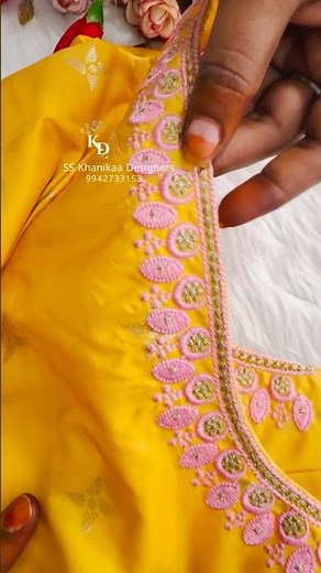 Beautiful Embroidery blouse designs