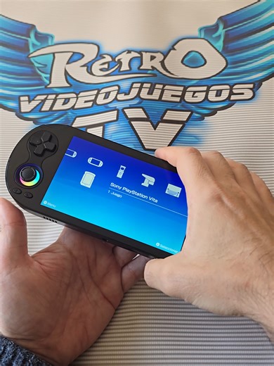 Anbernic RG VITA: Diseño de PS Vita, pero alma de Android y T618#retrovideojuegostv #anbernic #consolaretro #psvita #rgvita