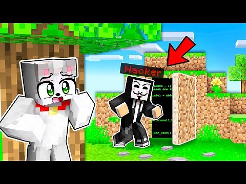 Sigo a un HACKER y Encuentro su BASE SECRETA 😱 en Minecraft