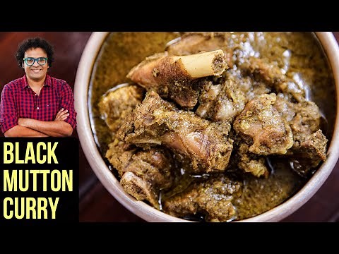 Black Mutton Curry Recipe | How To Make Kaala Mutton | Maharashtrian Mutton Recipe By Varun Inamdar