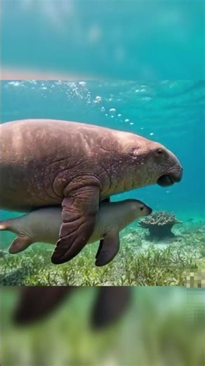 সামুদ্রিক প্রাণী sea cow #seacow #sea #ocen #life