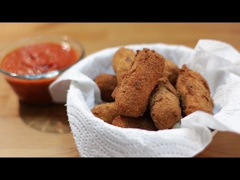 How to Make Mozzarella Sticks - Homemade Cheese Sticks Recipe