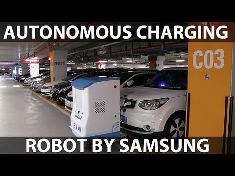 EVAR - autonomous charging robot by Samsung
