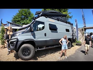 Wohnmobil Iveco Daily 4x4 2026 MOSTVANTED 4x4 Offroad Campervan Jeanne Herzog GERMAN TELEVISION