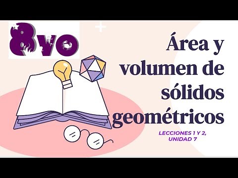 Área y volumen de sólidos geométricos, Octavo grado