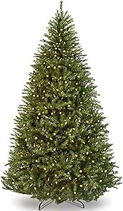 Best Choice Products Douglas Fir Christmas Tree, 7.5ft Pre-lit Artificial Full Fir Lighted Holiday Decoration w/Warm White Lights, Metal Stand