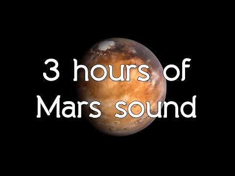 🎧 Mars sound in high quality white noise ASMR - Space sounds / Connect to the universe
