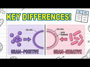 Gram Positive vs Gram Negative Bacteria | Quick Differences Explained