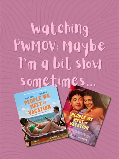 …but we still love a good rain kiss 🤭 real talk, I enjoyed the film as a simple rom com but I do agree with folks saying it would’ve been more emotional as a tv show. Just because the movie didn’t give enough time for a viewer to fall in love with poppy and alex’s friendship like you do when reading the book. BUT I did love that they added in a secret handshake for them, that was something adorable I don’t think would’ve been as cute in a book. thoughts on the People We Meet on Vacation movie??