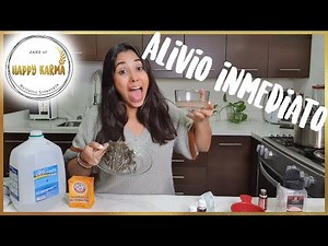 Remedios caseros para sinusitis - cómo preparar agua salina para irrigación nasal y vaporizaciones
