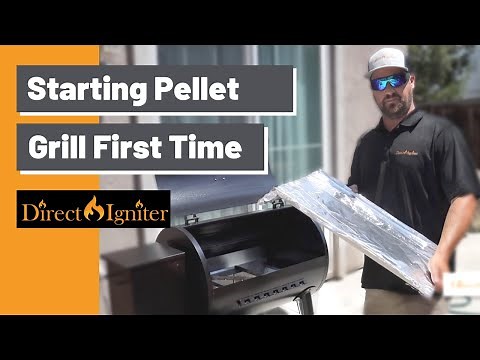Traeger Pellet Grill Start For The First Time | Initial Firing Instructions #traegergrills 💪 🥩