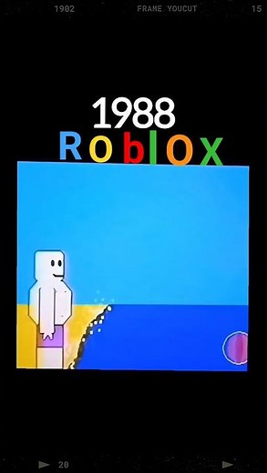 Roblox: 1988 #roblox #nostalgia #sad #nostalgiaplaystation #gamers #juegos