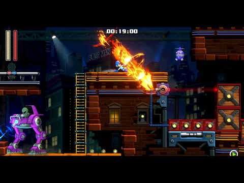 Mega Man 11 - time attack replays