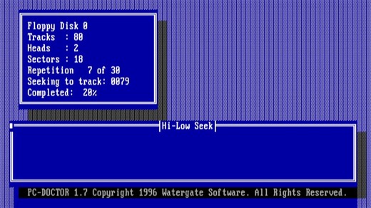 pcem虚拟机在dos下运行PC Doctor 1.7