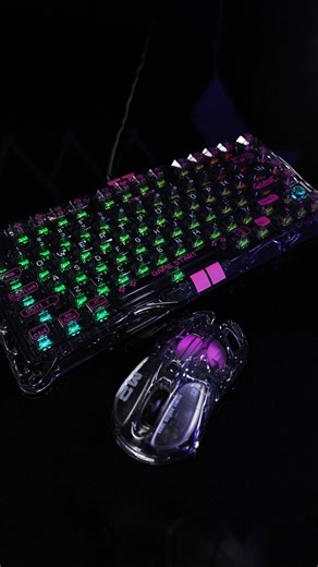 Made to glow. Engineered to win. With 0.01mm rapid trigger, the Mercury V75 Lite HE keyboard is built for that final round clutch. . . . . #gravastar #gravastarV75Lite #GravaStarHE #HEKeyboard #HallEffectSwitches #MagneticSwitchKeyboard #MagneticSwitch #gamingkeyboard #gaming #MagneticKeyboard #pcgaming #gamers #valorant #gamingsetup #desksetup | GravaStar
