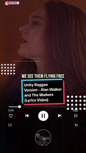 Unity Raggae Version - Alan Walker and The Walkers (Lyrics Video)