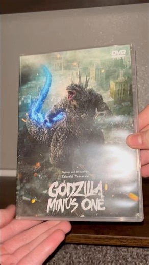 Disc of the Day - Godzilla Minus One - 2023 - DVD #godzilla #godzillaminusone #dvd #movies