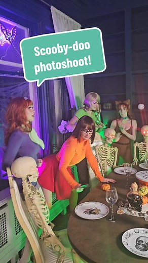 Scooby-Doo Photoshoot BTS