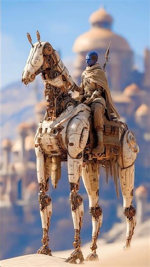 Mechanical Horse Warriors of the Future | Sci-Fi Short