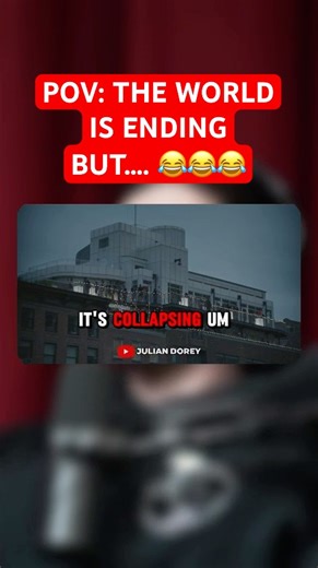 Julian’s Take On Society Ending😂😂😂🎥Credit: @Julian Dorey #fy #tiktok #viral #viralpost #funny