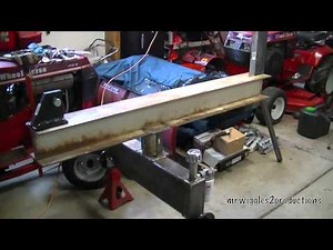 Homemade Log Splitter Build Part 6