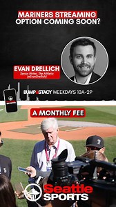 "If the #Mariners fully become an MLB media team, they will be direct-to-consumer." 👀 Evan Drellich (Senior writer, The Athletic) joined Bump & Stacy to discuss the potential changes coming to MLB broadcasting. Full story: https://sports.mynorthwest.com/1790475/seattle-mariners-new-mlb-tv-situation-the-athletic/ | Seattle Sports