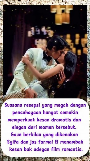 Resepsi Mewah, Ciuman Mesra El Rumi dan Syifa Hadju Bikin Baper! #viral #syifahadju #wedding