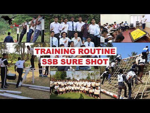 How are candidates trained at SSB Sure Shot Academy? Daily Routine & Training Method