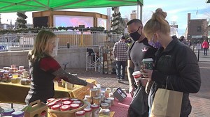Main Street Square hosted their annual winter market