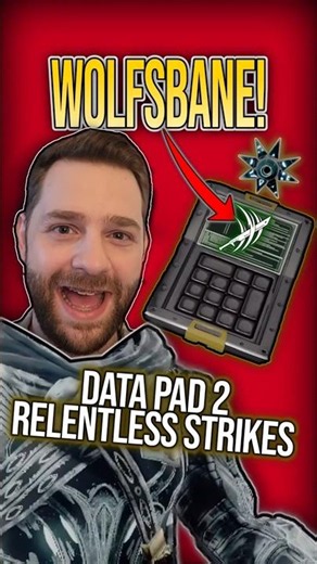 Wolfsbane Data Pad 2 Perk: Relentless Strikes Heliostat #Destiny2 #Bungie #Monument #Hunter