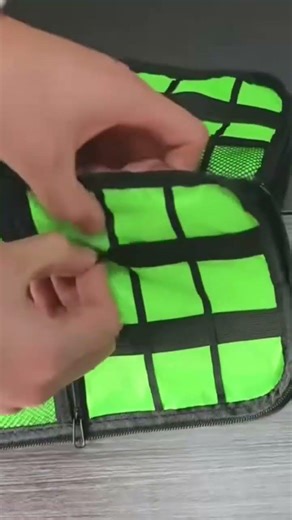 Data Cable Zipper Pouch