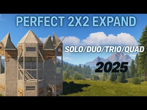 Best 2x2 Expand 2025 - Rust Solo/Duo/Trio/Quad Base Design