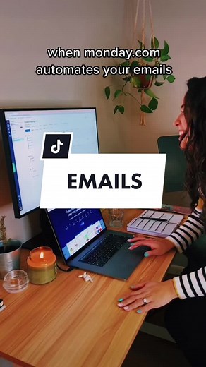 #ad This is officially my saving grace as a full time tech employee AND content creator 🥰 @mondaydotcom #contentcreator #automation #WorkOS #mondaydotcom #emailtips #organization