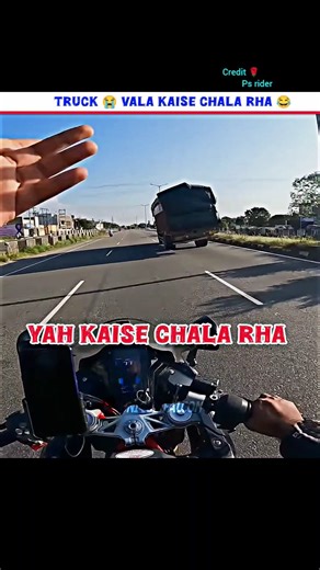 truck 😭vala kaise chala rha 😭 || #shorts #viralvideo #motovlog