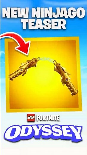 NINJAGO Nunchucks Are Coming To LEGO Fortnite Odyssey?! (New Teaser!)